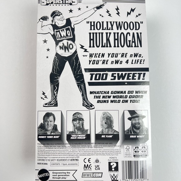 Mattel Hulk Hogan 5.5 inch Action Figure - GLF25 - Picture 5 of 9